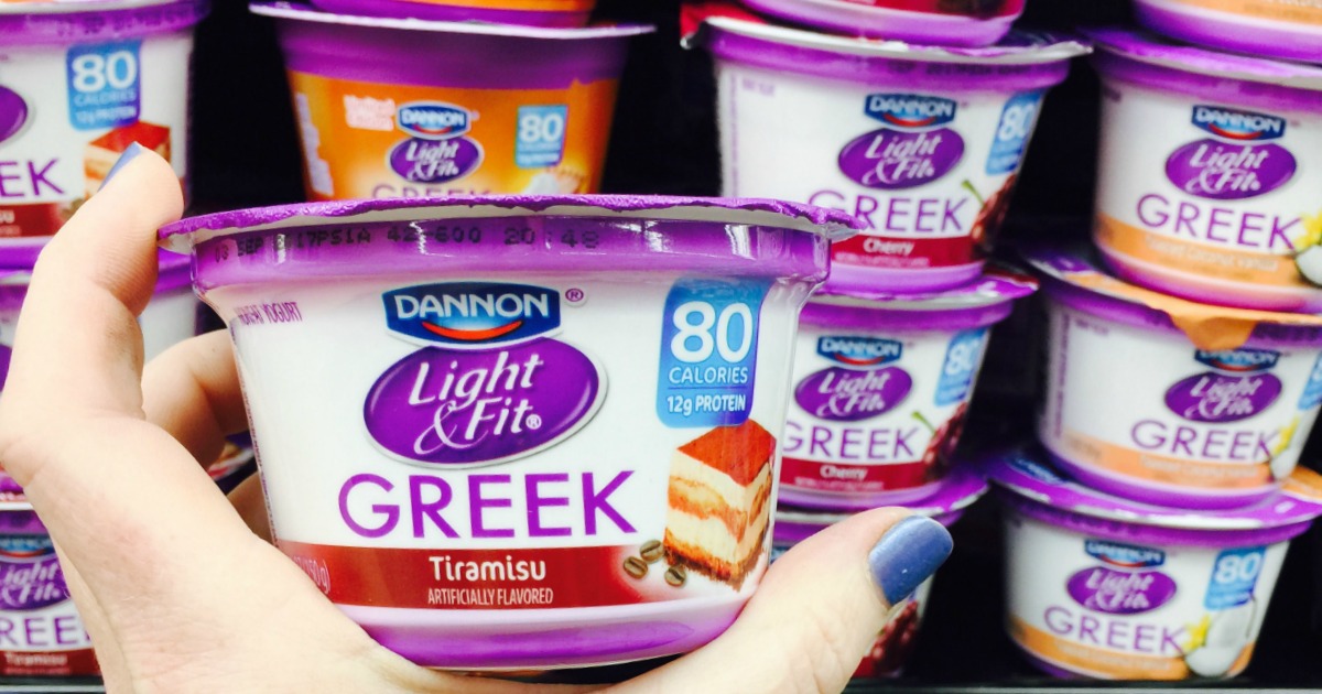 Better Than FREE Dannon Light & Fit Greek Yogurt After Cash Back at Walmart