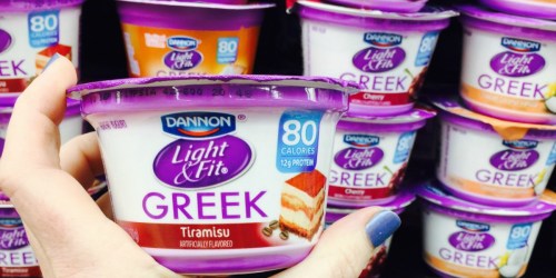 Better Than FREE Dannon Light & Fit Greek Yogurt After Cash Back at Walmart