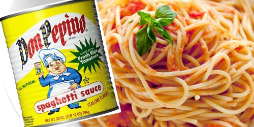 Amazon: 12 Don Pepino Spaghetti Sauce Cans 28oz Just $25.99 Shipped (Only $2.17 Per Can)