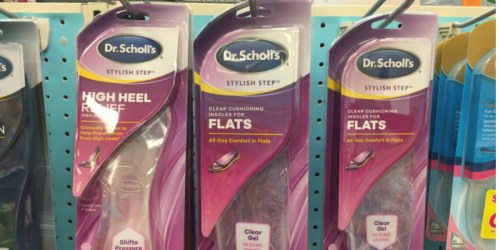 Make Your Feet Happy! Dr. Scholl’s Stylish Step Insoles Only $2.39 at Target (Regularly $7.99)