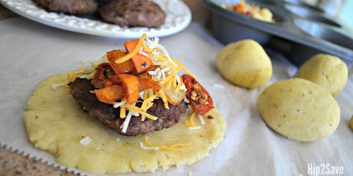 Low Carb Breakfast Sausage Muffins Using Keto Fathead Dough