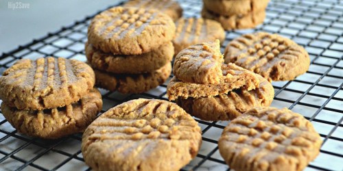 Gluten-Free Peanut Butter Cookies Recipe (Only 3 Ingredients)