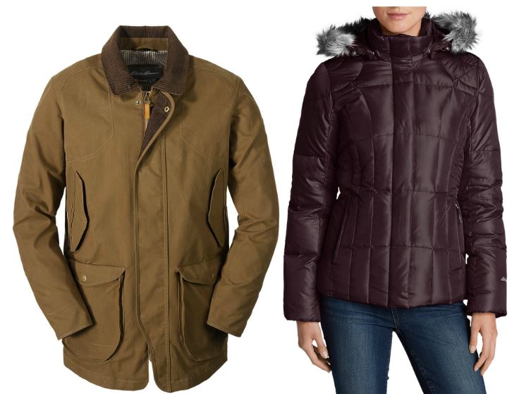 Eddie bauer sale men's outerwear clearance