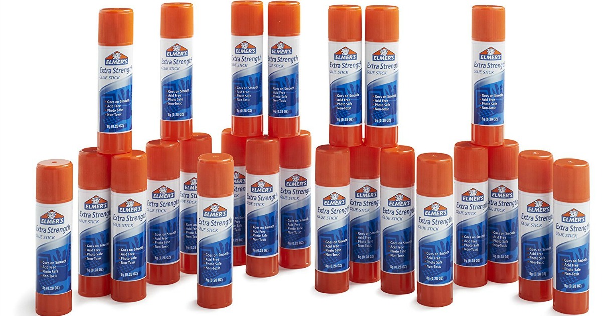 Amazon Elmer's Extra Strength Glue Sticks 24 Pack Only 4.31 Shipped