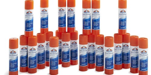 Amazon: Elmer’s Extra Strength Glue Sticks 24 Pack Only $4.31 Shipped (Just 18¢ Each!) – Add On