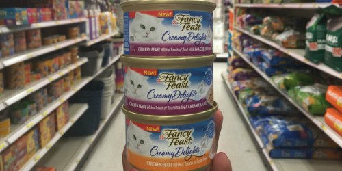 FIVE New Fancy Feast Cat Food Coupons = 35¢ Creamy Delight Cans at Target