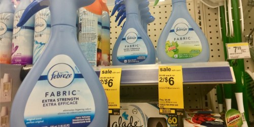 Walgreens: Febreze Air Freshener or Fabric Spray Just $1.50 Each (Just Use Digital Coupon)