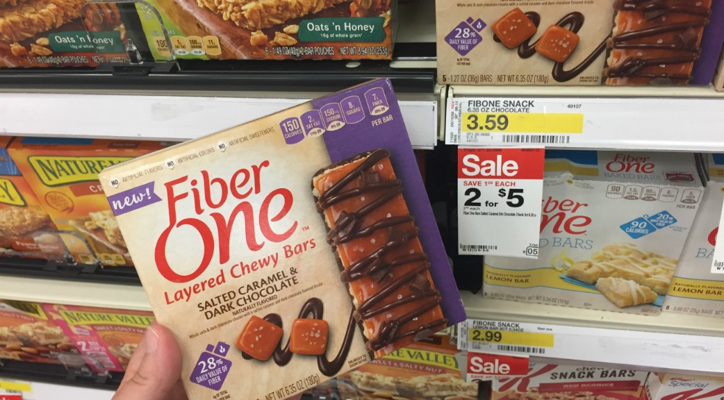 Target Fiber One Bar Multipacks Only 1.50 Per Box
