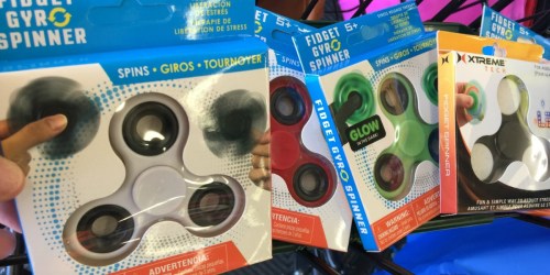 Glow in the Dark & LED Fidget Spinners ONLY $1 at Dollar Tree