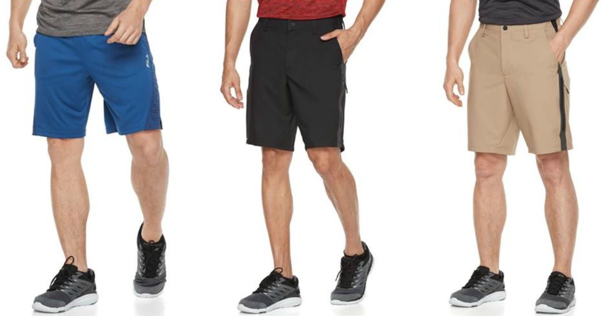 fila running shorts mens