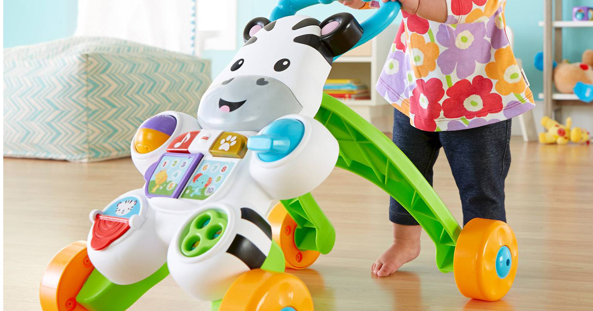 fisher price zebra walker