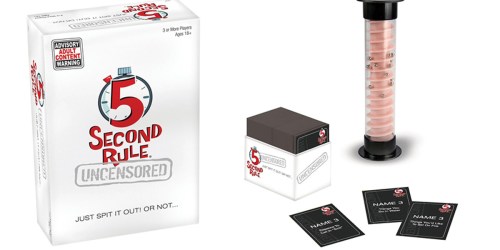 Amazon: 5 Second Rule Uncensored Game Just $3.96 (Regularly $24.99)