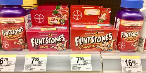 Walgreens: Flintstones Vitamins Just $2 Each (Regularly $7.99)