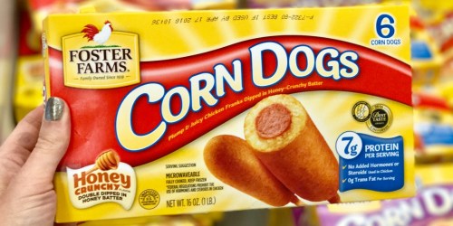 FIVE New Foster Farms Coupons = 6-Count Corn Dogs Only $1 at Target