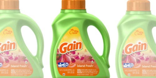 Amazon Prime: Gain Laundry Detergent 50oz Bottle Just $3.97 Shipped (ONLY 8¢ Per Load)