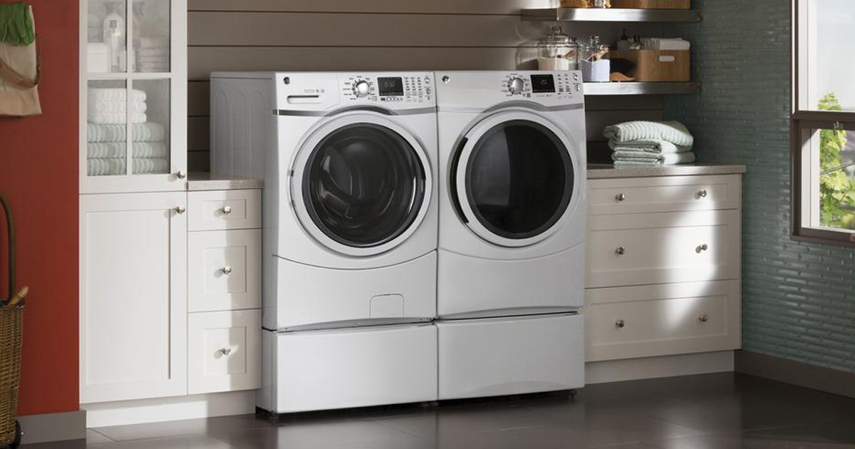 Home Depot: Ge Front Loading Washer Or Dryer Only $598 Each Delivered 