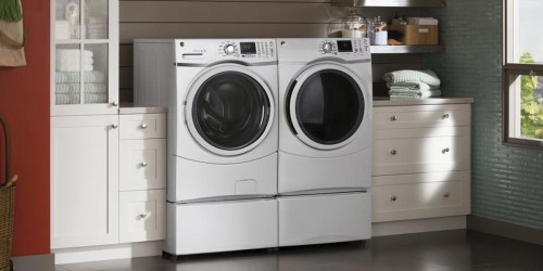 Home Depot: GE Front Loading Washer or Dryer Only $598 Each Delivered (Regularly $999)