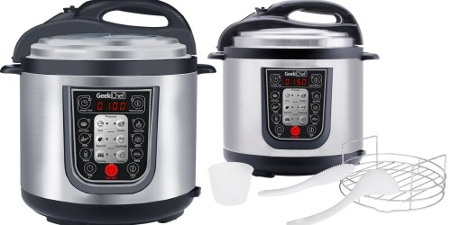 GeekChef 11-in-1 Multi-Functional Pressure Cooker Only $49.99 Shipped (Regularly $99.99)