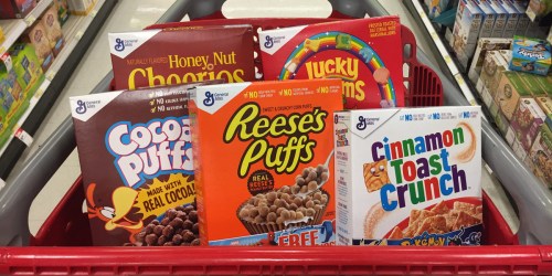 Target: General Mills Cereals Just $0.99-$1.29 Each
