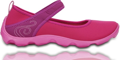 Girls’ Crocs Mary Jane Shoes Only $19.59 (Regularly $40)