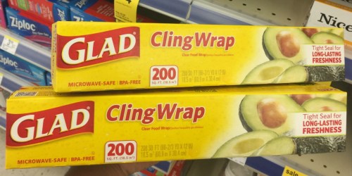 Walgreens: Glad Cling Wrap ONLY $1 After Cash Back (Using Just Your Phone)