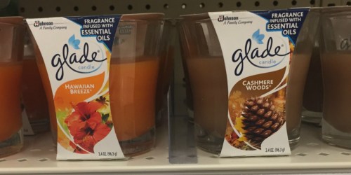 5 New Glade Air Freshener Coupons = Jar Candles Just $1.95 Each at Target