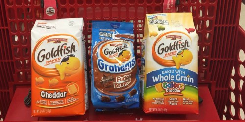 Target Shoppers! Save 40% off Goldfish Crackers (NO Coupons Needed)
