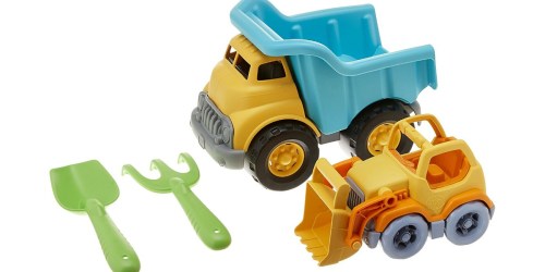 Amazon: Green Toys Dump Truck w/ Scooper, Rake AND Shovel Only $14 (Regularly $40)