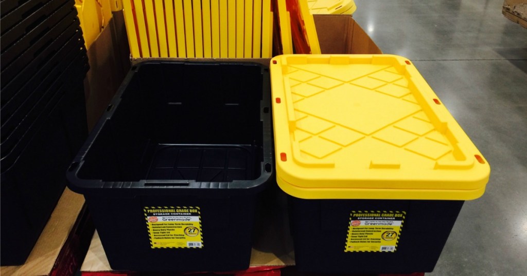 Greenmade Heavy Duty 27-Gallon Storage Totes Just $6.29 Each at