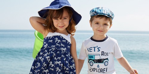 Gymboree: Free Shipping On ALL Orders = $4.19 Shorts, $5.99 Toddler Dresses + More