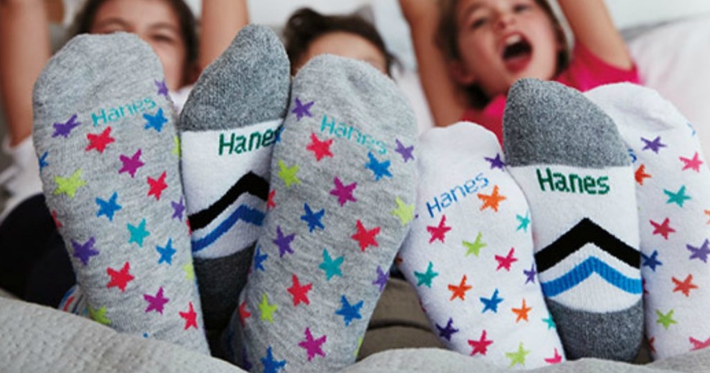 Hanes Kids Super No Show Socks 20-Pack Only $9.99 on Target.com