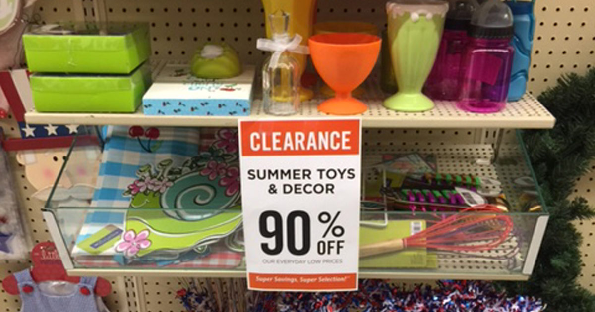 Hobby Lobby: Summer Decor Clearance Up to 90% Off • Hip2Save