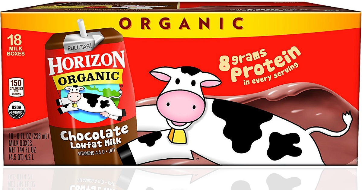 Amazon Prime Organic Chocolate Milk 18Pack Only 11.89 Shipped (Just