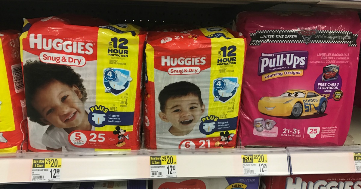 Walgreens Huggies Jumbo Pack Diapers and PullUps Only 5.40 Each