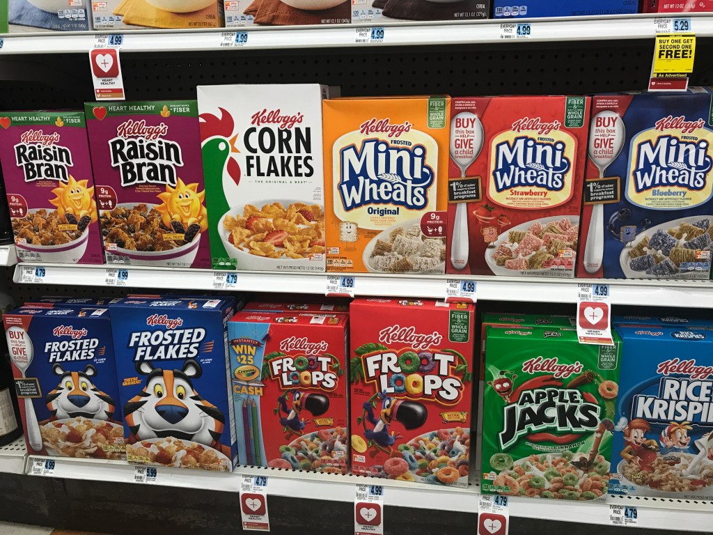 Rite Aid Kellogg's Cereal
