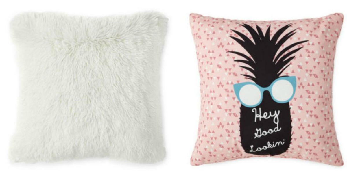 Decorative Pillows As Low As 7.50 Shipped (Regularly 15)