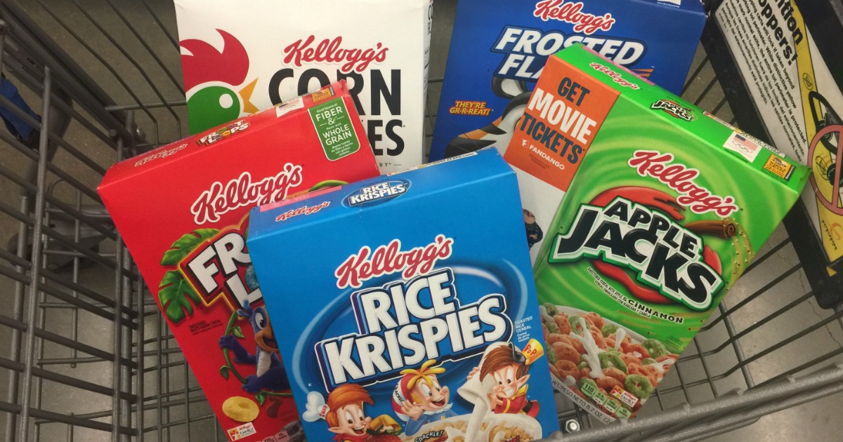 Last Chance! Buy 1, Get 2 FREE Kellogg’s Cereals on Walgreens.com + 2 FREE Books