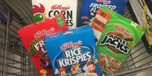 Walgreens: Kellogg’s Cereal & Pop-Tart Boxes Just $1.28 Each
