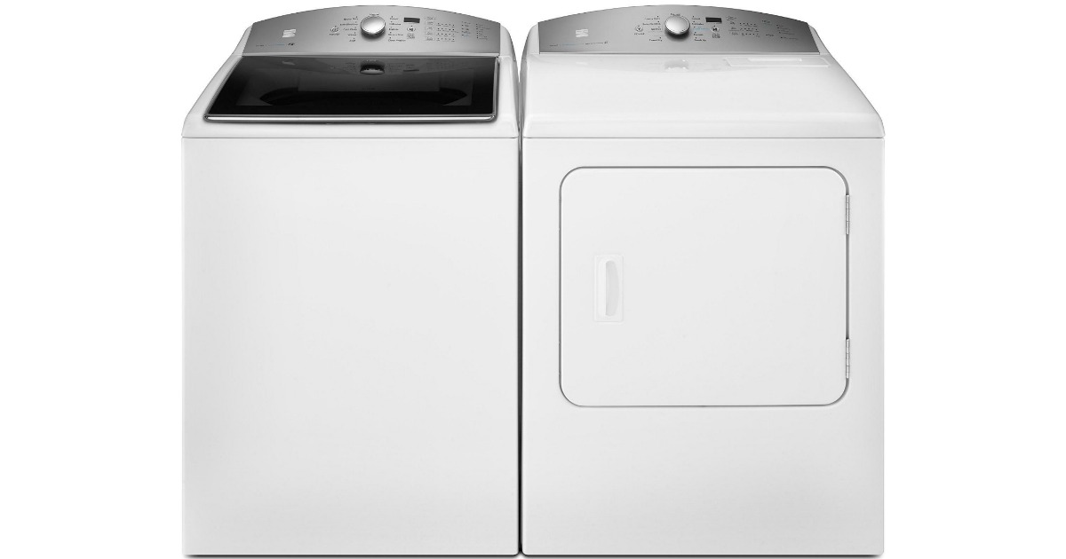 Sears Kenmore Washer or Dryer Only 544.99 Each Shipped (Regularly