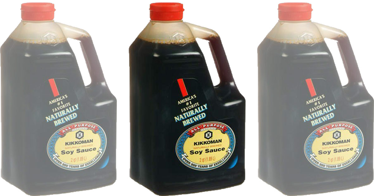 Amazon LARGE Kikkoman Soy Sauce 64oz Bottle Only 4.99 (Ships w/ 25
