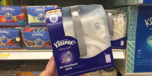 Target: Kleenex Go-Anywhere Packs ONLY 44¢ (After Cash Back)