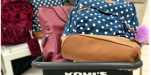 Kohl’s Shoppers! Candie’s Backpacks as Low as Under $18 (Regularly $60)
