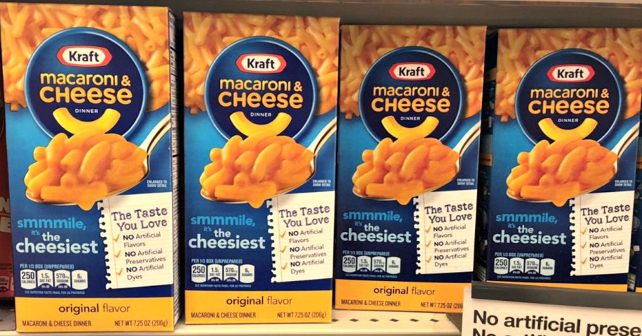 TWO Kraft Original Mac & Cheese Dinner 12-Packs Just $18 Shipped on Amazon