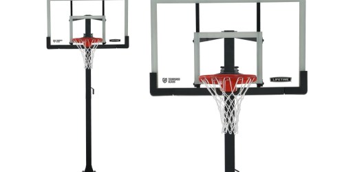 Lifetime Bolt-Down 60″ Basketball System Just $498 Shipped (Regularly $1,000+)