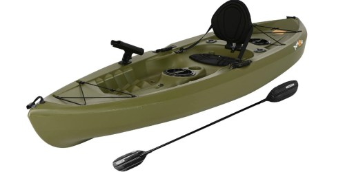 Walmart: Lifetime Tamarack 120 Angler Kayak Only $215.43 (Regularly $549.99)