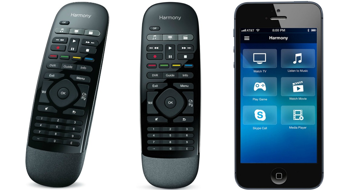 logitech harmony smart remote control tv list