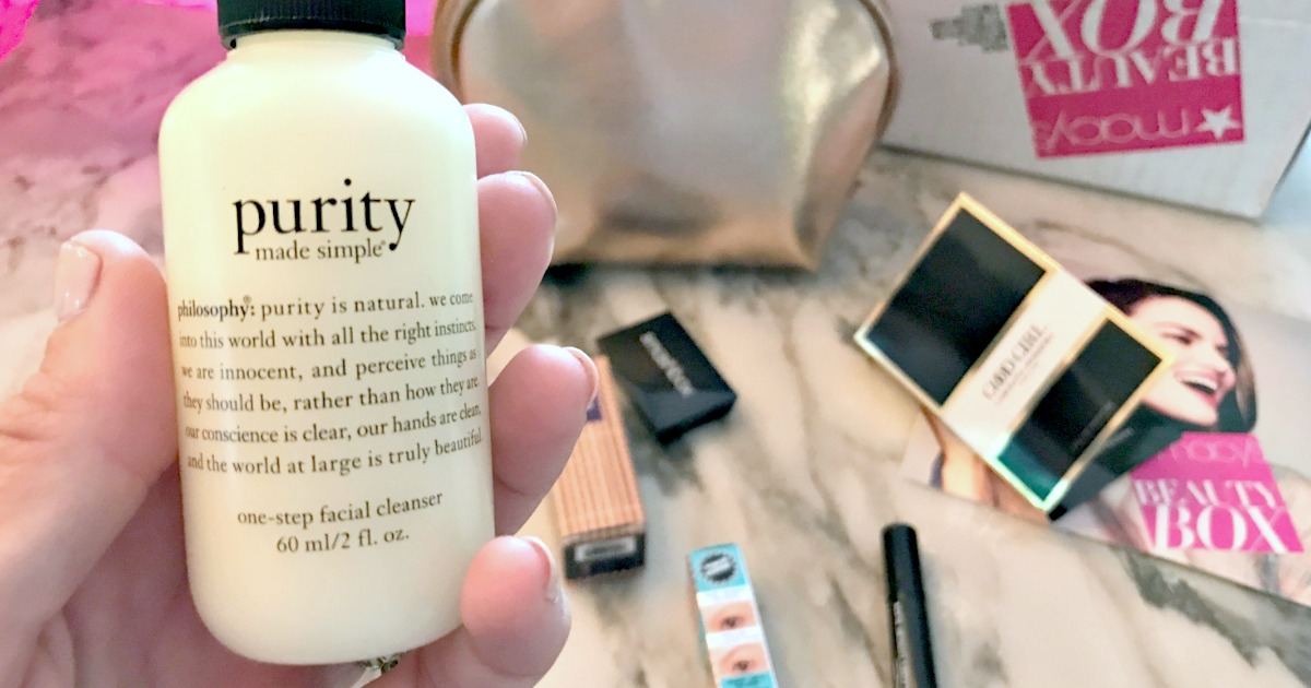purity cleanser from macys