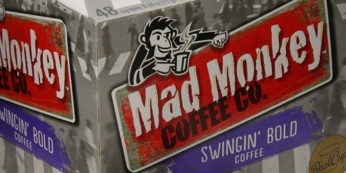 Amazon: Mad Monkey 48-Count K-Cups Only $10.70 Shipped (Just 22¢ Per K-cup)