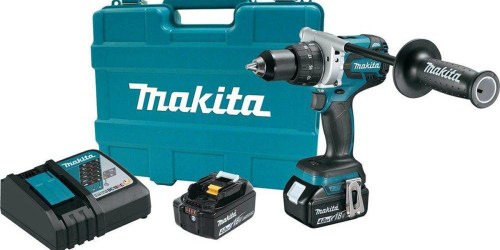 Makita 1/2″ Cordless Driver Drill Kit Only $179.99 Shipped (Regularly $300)