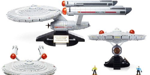 Mega Bloks Star Trek U.S.S. Enterprise Set Just $71.99 Shipped (Over 3,000 Pieces)